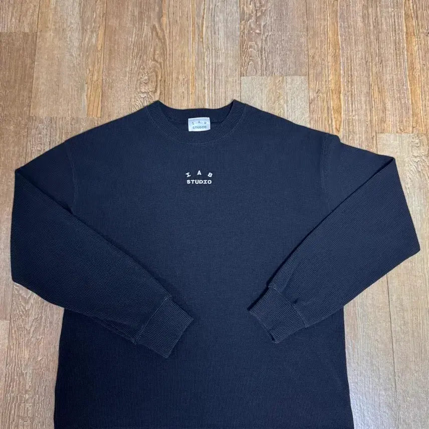 [BUNJANG] IAB Studio Waffle Long Sleeve T-Shirt / 아이앱스튜디오 와플 롱슬리브 긴팔 티셔츠 반팔 IAB 아이앱 무신사 폴로