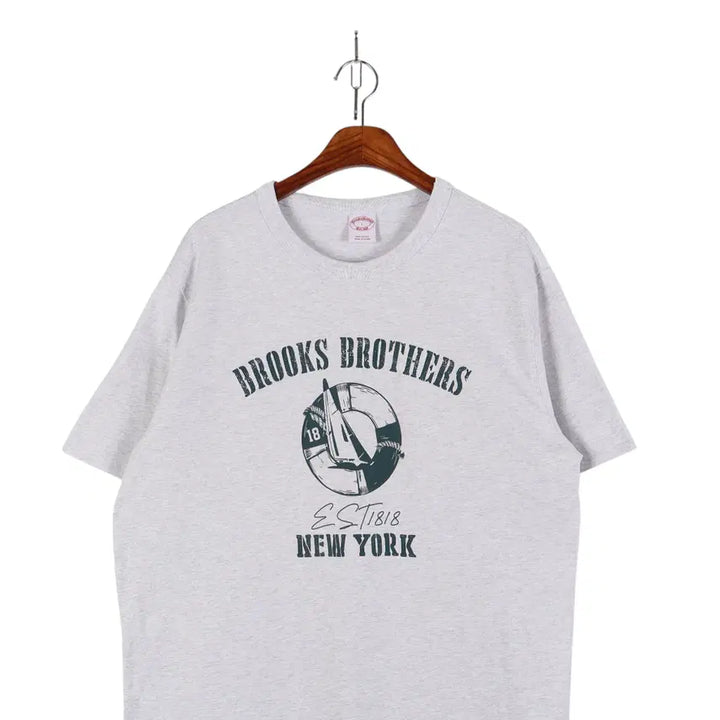 [BUNJANG] Brooks Brothers Short Sleeve T-Shirt L / 브룩스브라더스 BROOKS BROTHERS 반팔 티셔츠 L / k4497