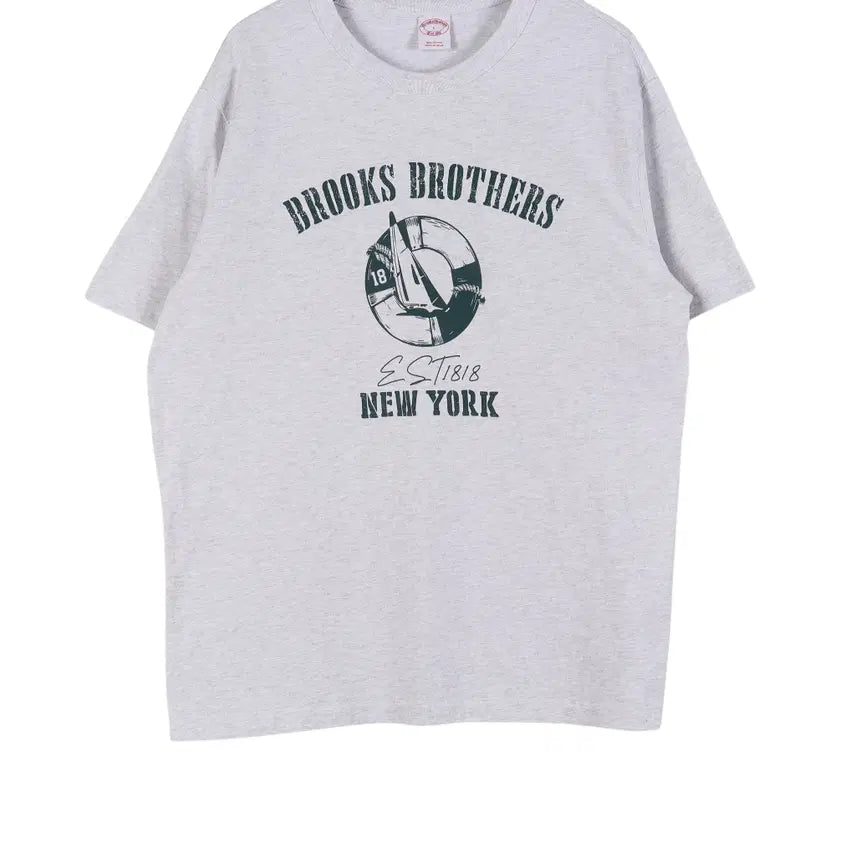 [BUNJANG] Brooks Brothers Short Sleeve T-Shirt L / 브룩스브라더스 BROOKS BROTHERS 반팔 티셔츠 L / k4497