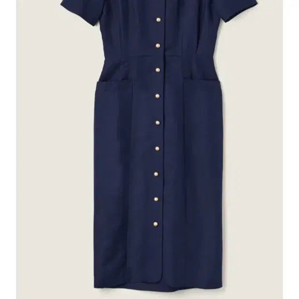 [BUNJANG] Sienne Julia Goldish Dress Navy / 시엔느 줄리아 골디쉬 드레스 julia goldish dress