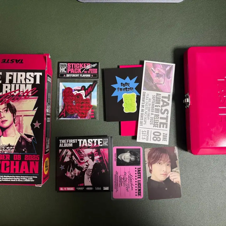[BUNJANG] NCT Haechan Taste Album Tin Case (Unsealed) / [개봉] 해찬 TASTE 앨범 틴케이스