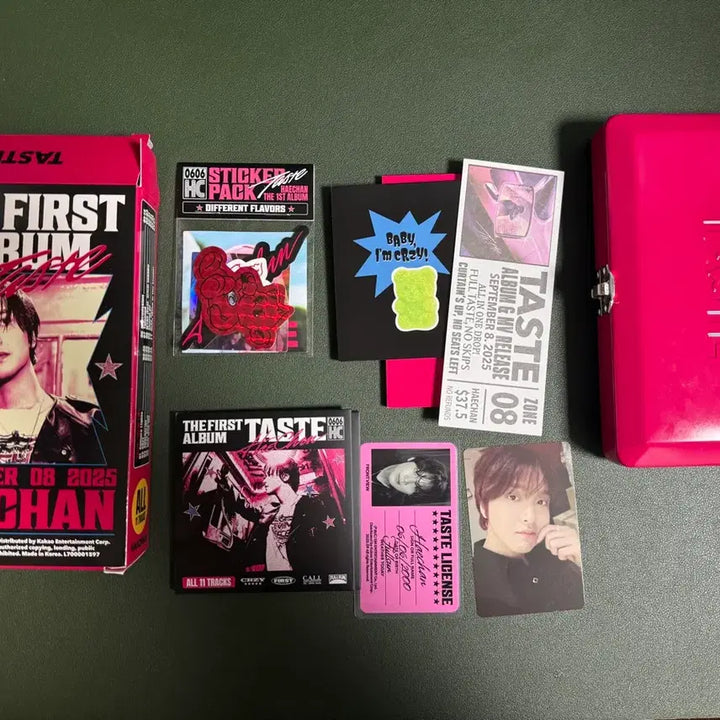 [BUNJANG] NCT Haechan Taste Album Tin Case (Unsealed) / [개봉] 해찬 TASTE 앨범 틴케이스