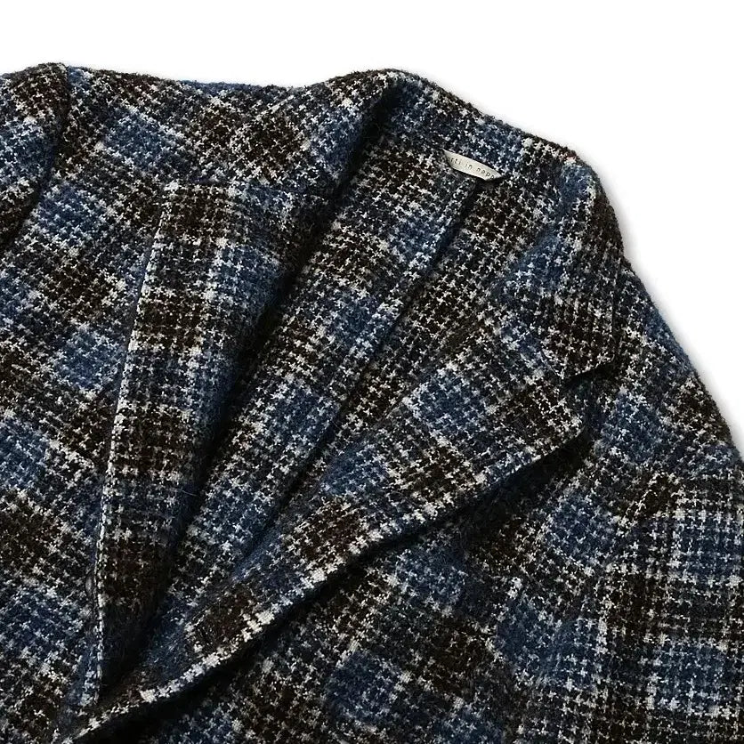 [BUNJANG] De Petrillo Hairy Check Nuvola Sarti Sport Jacket / 드 페트릴로 [De Petrillo] 헤어리 체크 누볼라 사르토리아 자켓