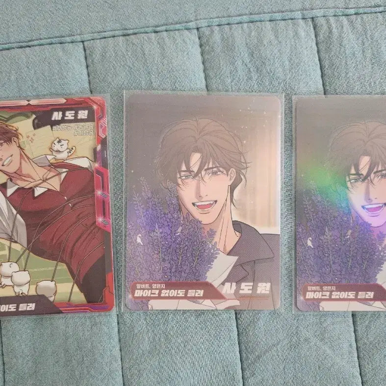 [BUNJANG] Resin Trading Card Holder Bundle Set / 레진 트레이딩 마없들