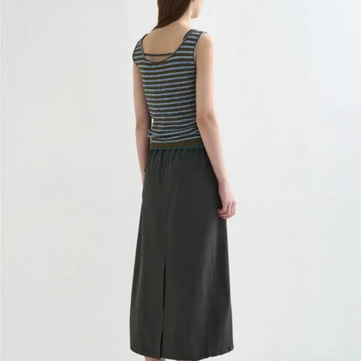 [BUNJANG] System 26SS New Arrival Flap Pocket Drawstring Skirt / 한섬 26ss신상 시스템 플랩 포켓 드로우스트링 스커트 44-55