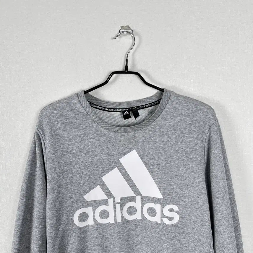 [BUNJANG] Adidas Crewneck Sweatshirt Gray XL / 아디다스/맨투맨 긴팔 티 남XL 105/라덴