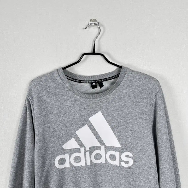 [BUNJANG] Adidas Crewneck Sweatshirt Gray XL / 아디다스/맨투맨 긴팔 티 남XL 105/라덴