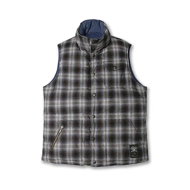 [BUNJANG] Universal Language Reversible Padding Vest / 유니버셜 랭귀지 [Universal Language] 리버시블 패딩베스트