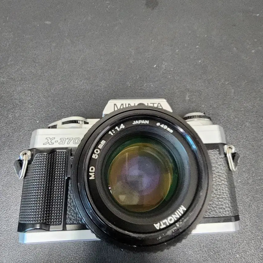 [BUNJANG] Minolta X-370 Film Camera Set with MD 50mm f/1.4 Lens / 미놀타 x370 필름카메라 세트