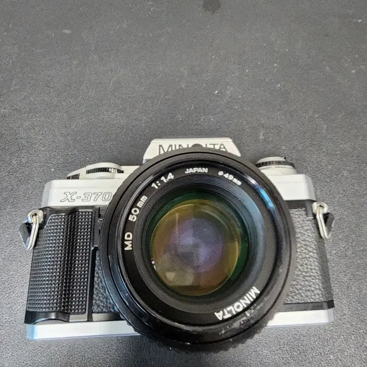 [BUNJANG] Minolta X-370 Film Camera Set with MD 50mm f/1.4 Lens / 미놀타 x370 필름카메라 세트