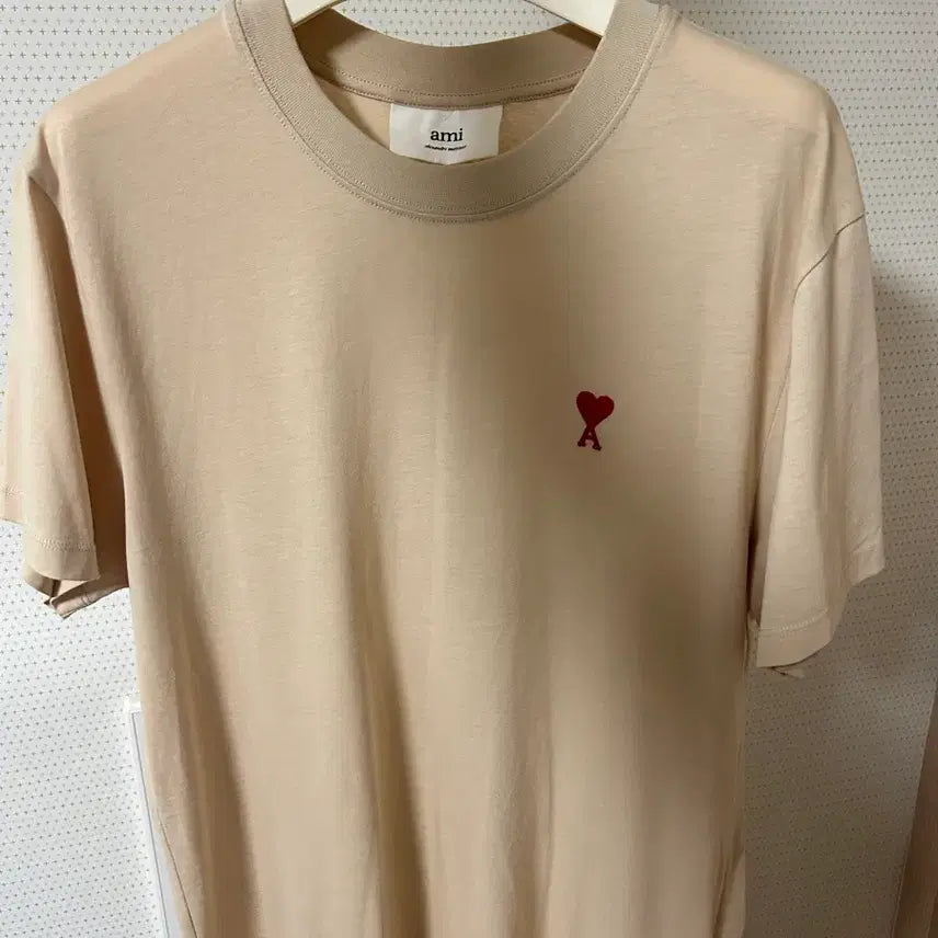 [BUNJANG] AMI Cotton Short Sleeve T-Shirt Size S / 아미 반팔 정품 S사이즈