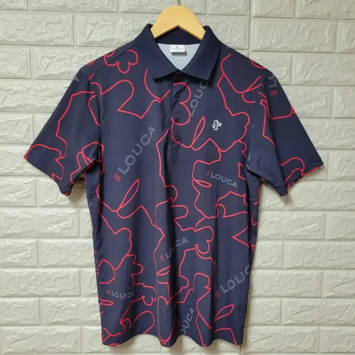 [BUNJANG] Louis Castel "Airuka Symbol" Short Sleeve T-Shirt / 루이까스텔 전판 아이루카 심볼 반팔 티셔츠