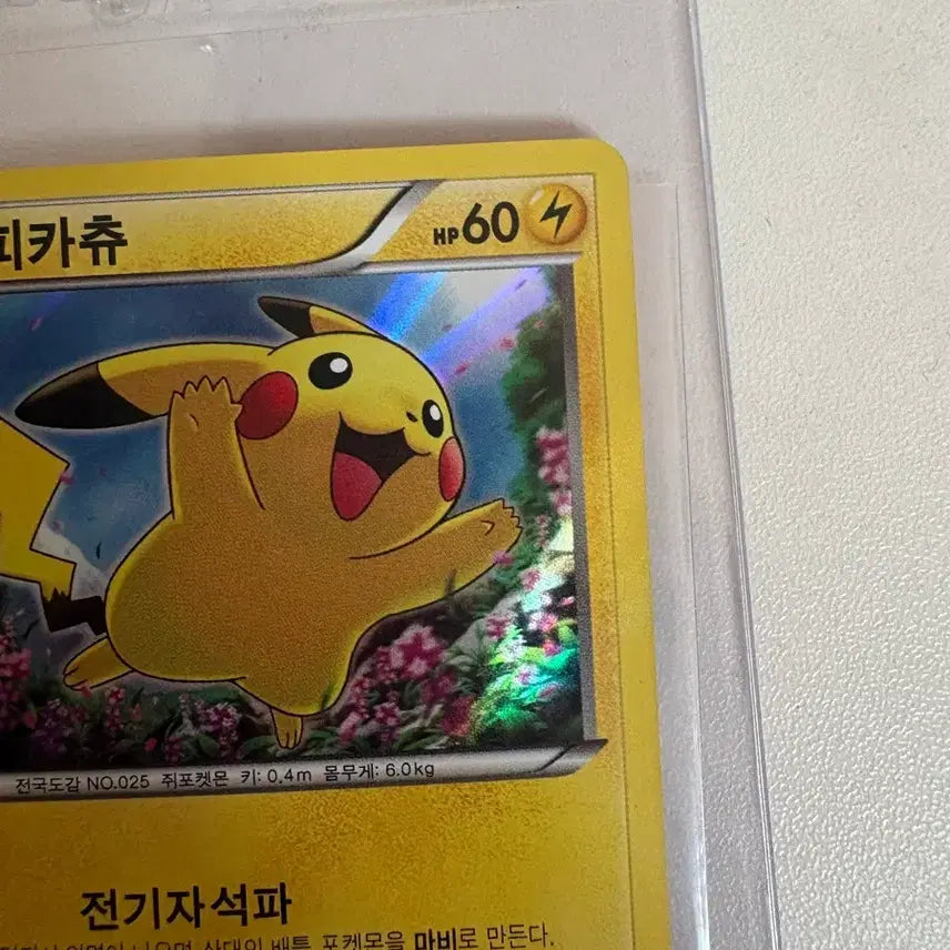 [BUNJANG] XY Promo Pikachu Pokemon Card / XY 프로모 카드 피카츄 포켓몬카드(제시)