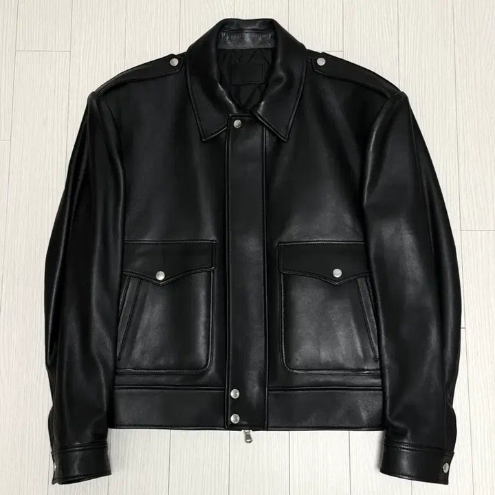 [BUNJANG] Savage Savage A2 Leather Bomber Jacket / 세비지 A2 레더 봄버 자켓