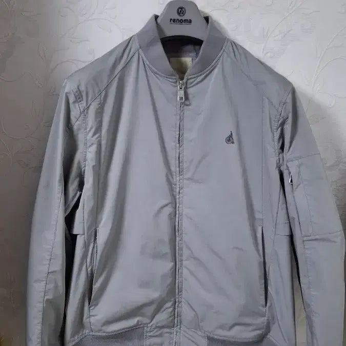 [BUNJANG] Beanpole MA-1 Bomber Jacket Navy Gray Size M/100 / 빈폴 봄버자켓 100 22년식 A급