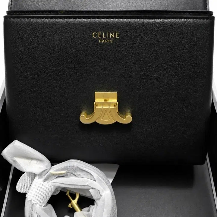 [BUNJANG] Celine Trioophe Flap Bag Black Full Box / 셀린 트리오페 플랩백 블랙 토트백 숄더가능 풀박스
