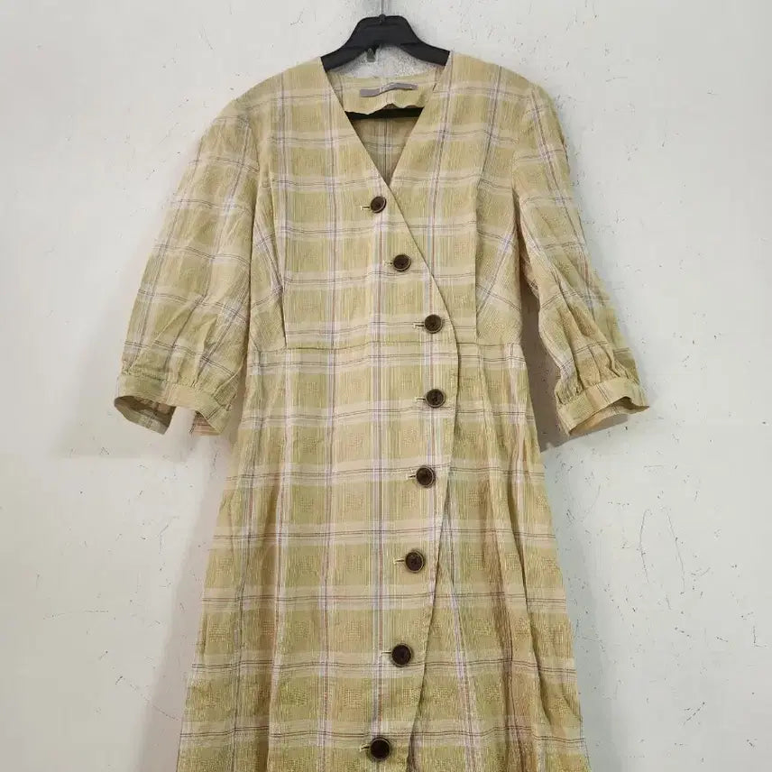 [BUNJANG] 8seconds Long Button Detail Dress / 에잇세컨즈 롱 원피스 버튼 포인트