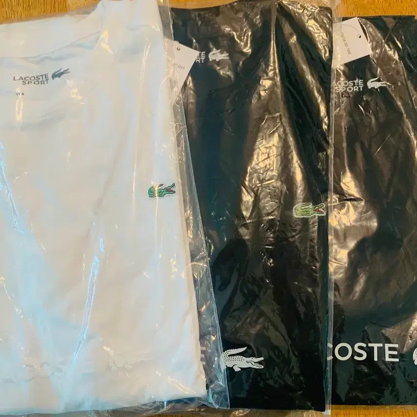 [BUNJANG] Lacoste Sport Short Sleeve T-Shirt / 한정특가*라코스테 스포츠 반팔 티셔츠 화이트/블랙/네이비 새상품