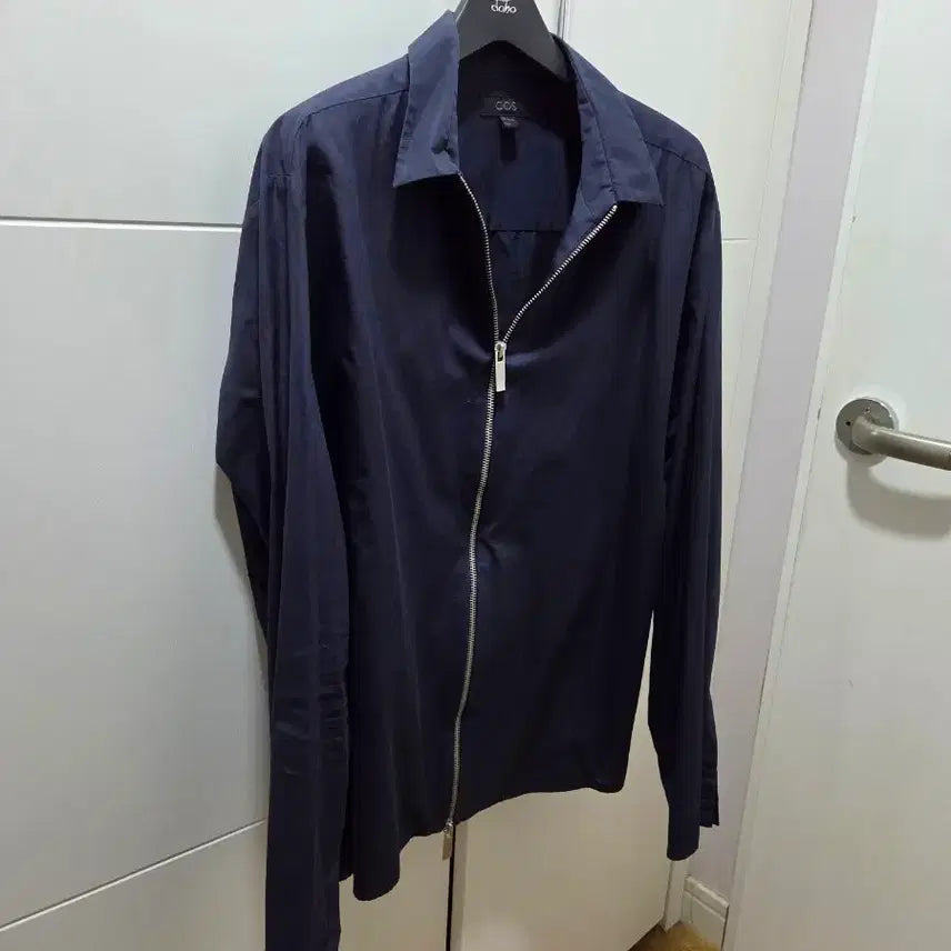 [BUNJANG] COS Two-Way Zip-Up Shirt L / COS 투웨이집업 셔츠 L