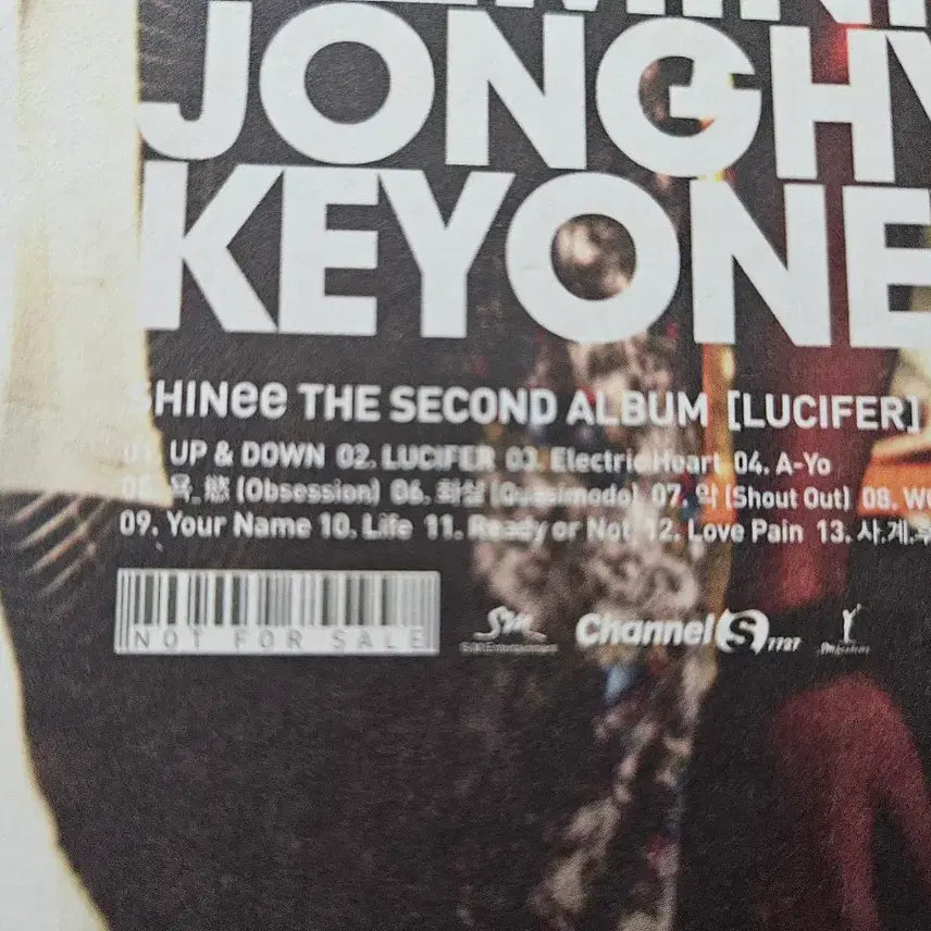 [SOLD OUT] 샤이니 Lucifer 루시퍼 2집 앨범A,B버전