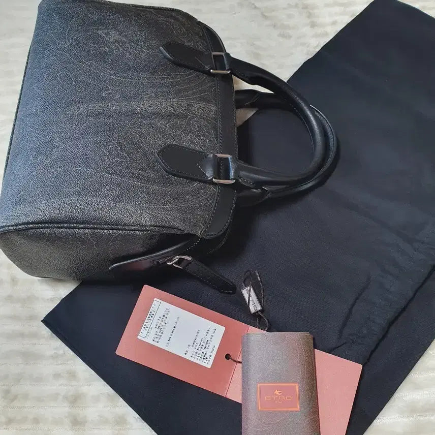 [BUNJANG] Etro Paisley Tote Bag Black / 에트로 페이즐리 토트백 블랙