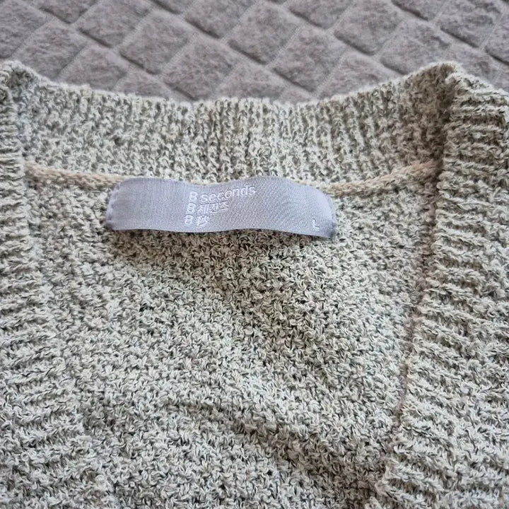 [BUNJANG] 8seconds Tweed Short Sleeve Cardigan (L) / *에잇세컨즈 트위드 반팔 가디건(L)*