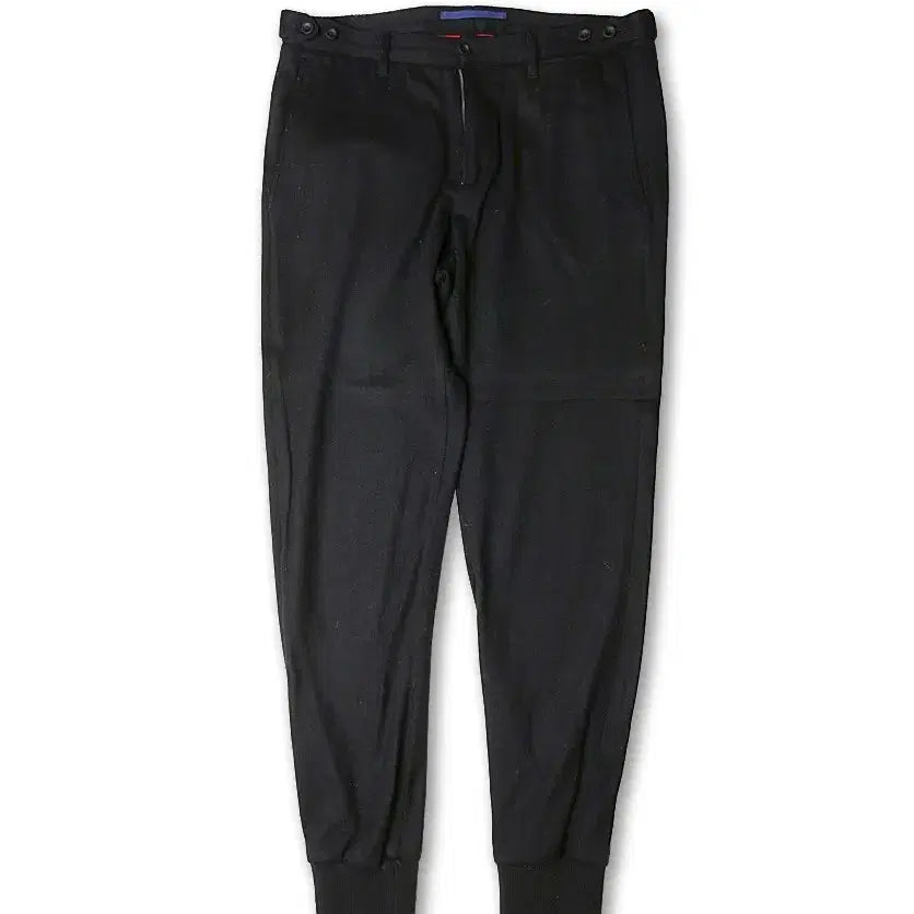 [BUNJANG] G.T.A. Il Pantalone Black Poly Blend Jogger Pants / 지티아 [G.T.A Il Pantalone] 블랙 폴리 이태리 조거 팬츠