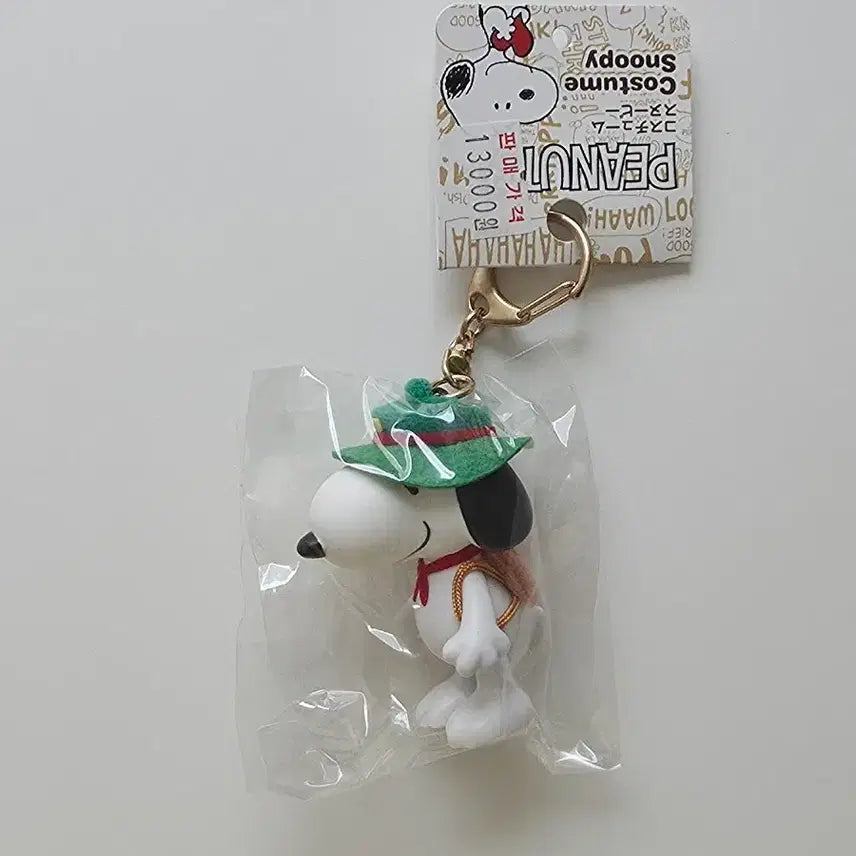 [BUNJANG] Snoopy Hiking Figure Keychain (Japan Exclusive) / 스누피 등산 피규어 키링 일본정품