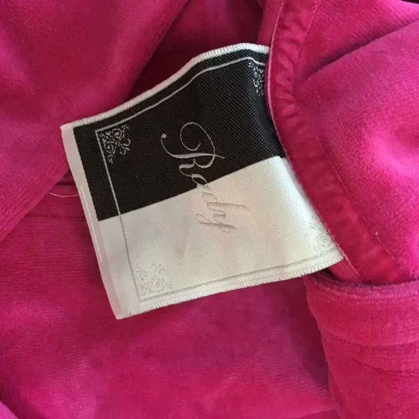 [BUNJANG] Rady Magenta Pink Velvet Tracksuit Set / rady 라디 셋업 love 마젠타 핑크 벨벳