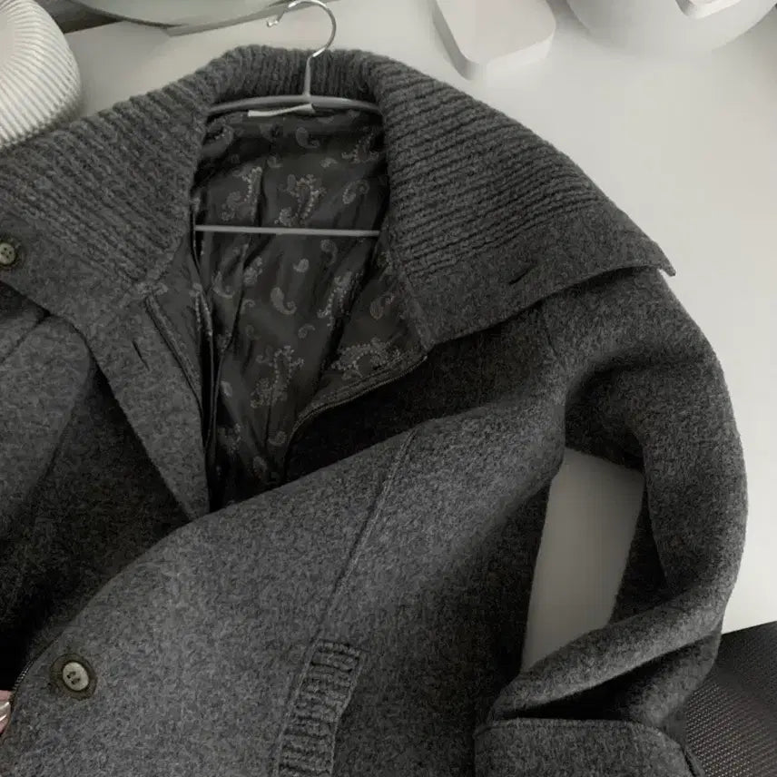 [BUNJANG] Geiger Isabella G Label Shawl Coat / 가이거 코트 자켓 (현백 구매)