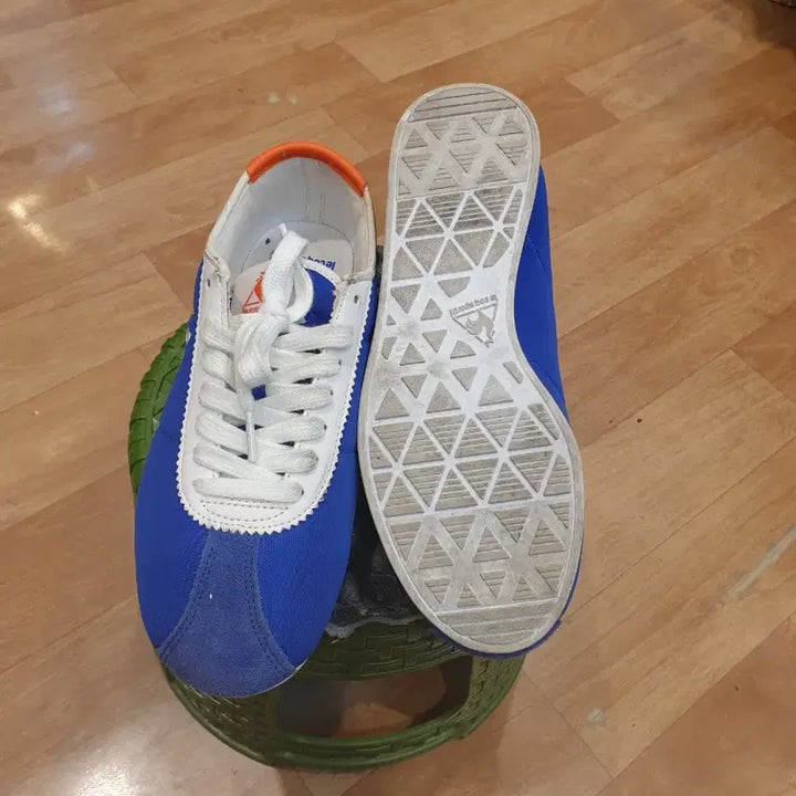 [BUNJANG] Le Coq Sportif Suede Sneakers Blue 250 / 르꼬끄스포르티브운동화