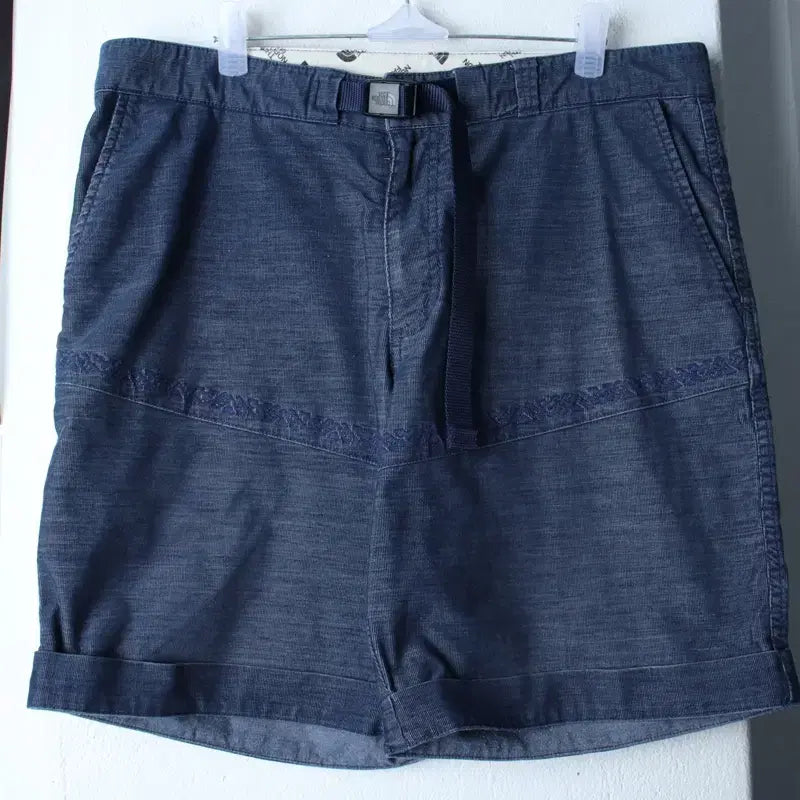 [BUNJANG] The North Face Indigo Belted Shorts XL-2XL / (XL-2XL) 노스페이스 반바지 팬츠 인디고 벨티드 일본판-2647