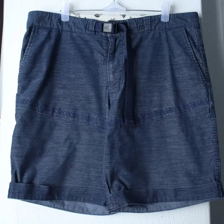 [BUNJANG] The North Face Indigo Belted Shorts XL-2XL / (XL-2XL) 노스페이스 반바지 팬츠 인디고 벨티드 일본판-2647