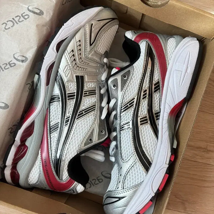 [BUNJANG] Asics Gel-Kayano Silver Red 275 / 아식스 젤-카야노 실버엔 레드 275 새제품