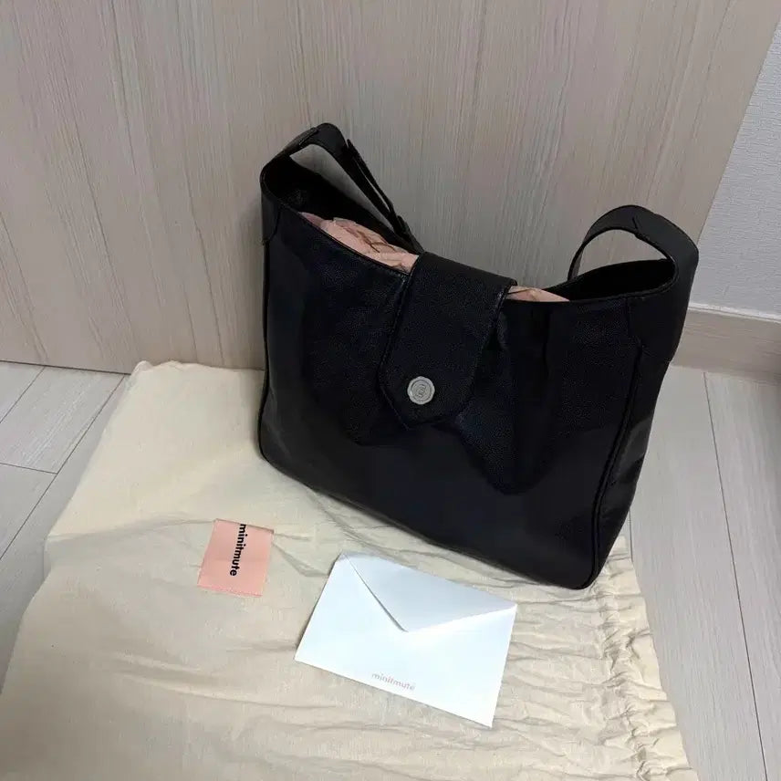 [BUNJANG] Minuit Muse Barton Bag Large Black / 미닛뮤트 바톤백 라지 블랙 barton