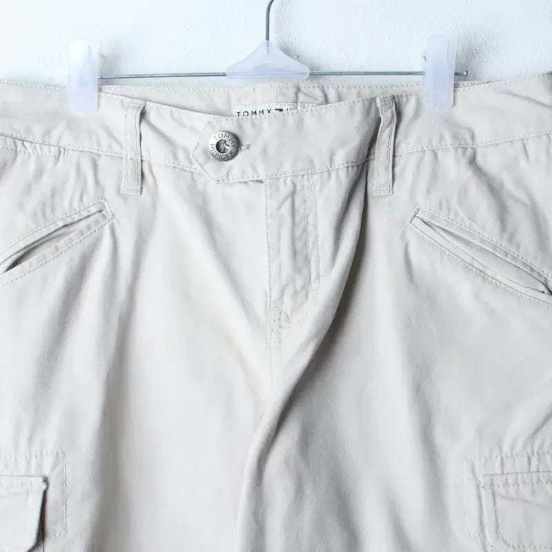[BUNJANG] Tommy Hilfiger Cargo Shorts Beige / (L-XL) 타미힐피거 반바지 팬츠 카고 베이지 아메카지-264C