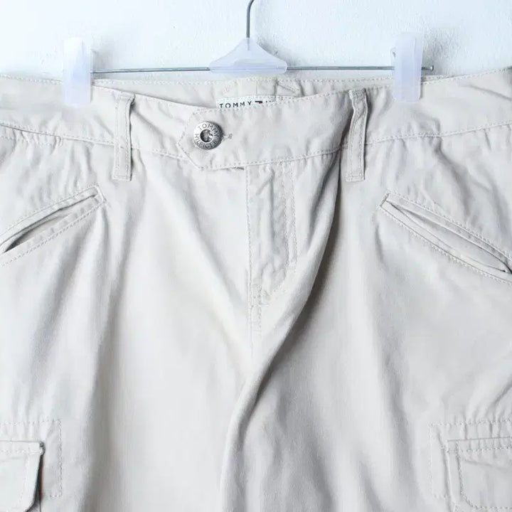 [BUNJANG] Tommy Hilfiger Cargo Shorts Beige / (L-XL) 타미힐피거 반바지 팬츠 카고 베이지 아메카지-264C