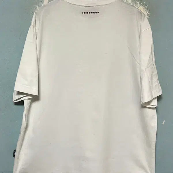 [BUNJANG] 1993studio Authentic Arch Logo Short Sleeve T-Shirt White L / 1993스튜디오 어센틱 아치로고 반팔티 화이트 스트릿 캐주얼 L 100
