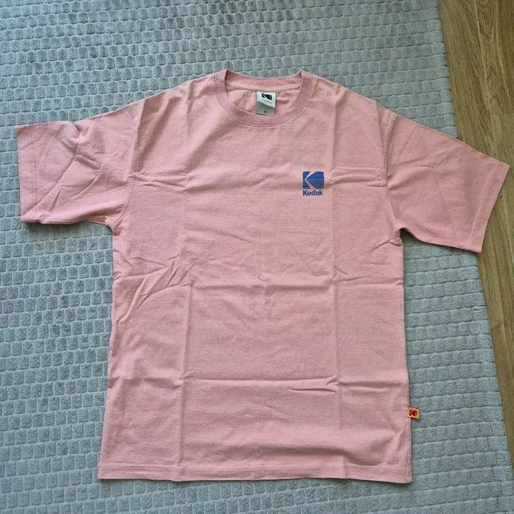 [BUNJANG] Kodak Pink Short Sleeve T-Shirt / *코닥 핑크 반팔 티셔츠*