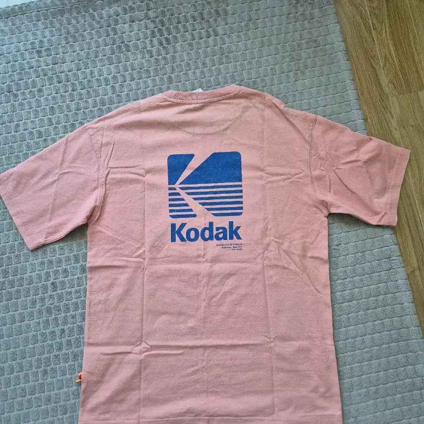 [BUNJANG] Kodak Pink Short Sleeve T-Shirt / *코닥 핑크 반팔 티셔츠*