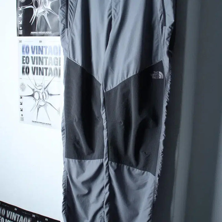 [BUNJANG] The North Face XL Functional Training Pants / (XL) 노스페이스 트레이닝복 바지 등산 기능성 밴딩 그레이-264D