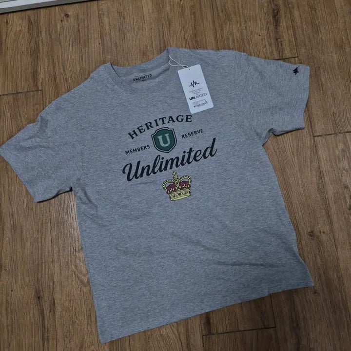 [BUNJANG] Unlimit Short Sleeve T-Shirt L / (새상품)언리미트 반소매 티셔츠 L [정가 42,000원]