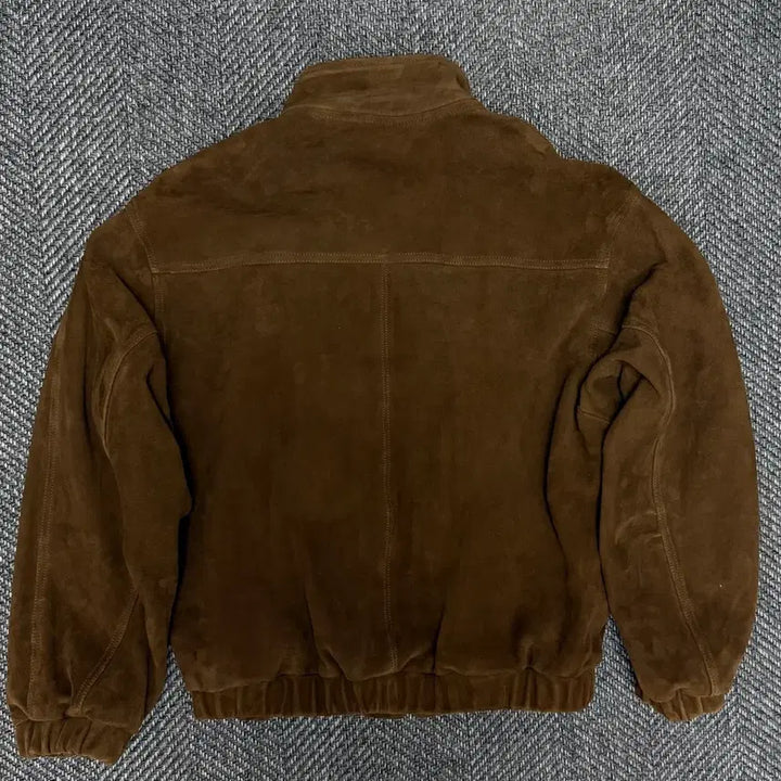 [BUNJANG] Fafter Suede Bomber Jacket / fafter 고트스킨 스웨이드 블루종 자켓