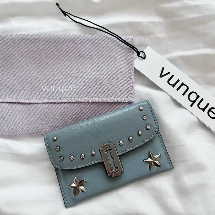 [BUNJANG] Bonk Occam Lune Star Card Wallet Blue / 분크 오캄 룬 스타 카드 지갑 블루