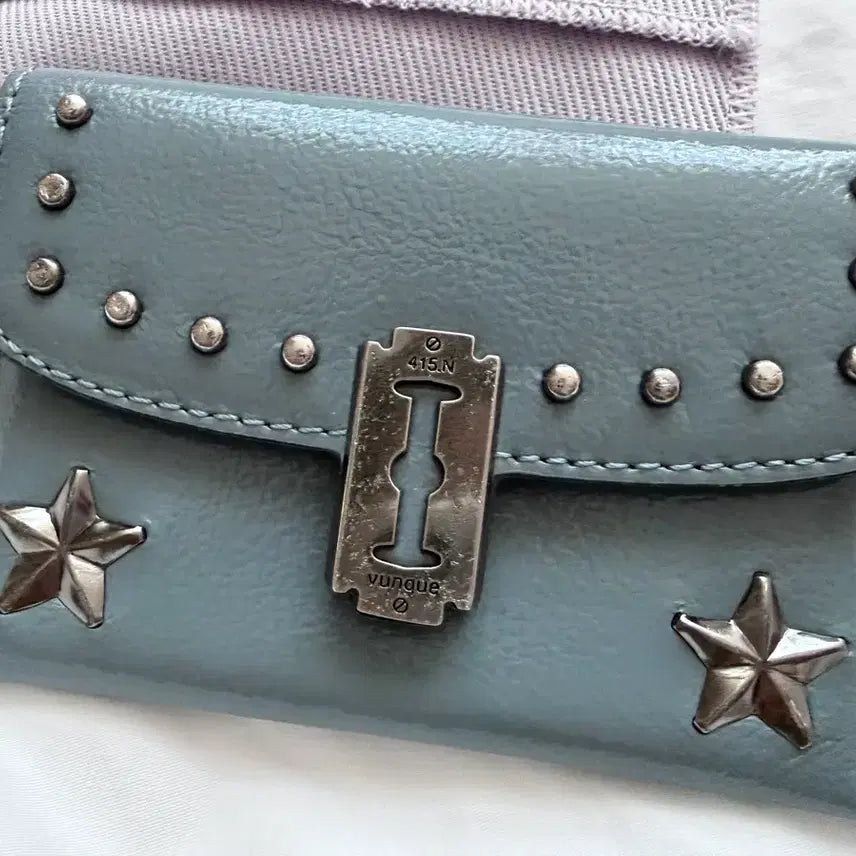 [BUNJANG] Bonk Occam Lune Star Card Wallet Blue / 분크 오캄 룬 스타 카드 지갑 블루