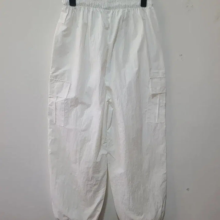 [BUNJANG] Fragment White Cargo Jogger Pants / 프렌치먼트 화이트 카고 조거팬츠