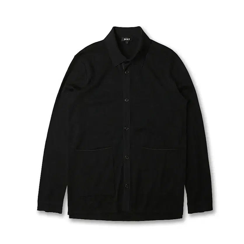 [BUNJANG] DKNY Charcoal Wool Knit Shirt / DKNY [DKNY] 차콜 울 니트 셔츠 한섬 라이센스