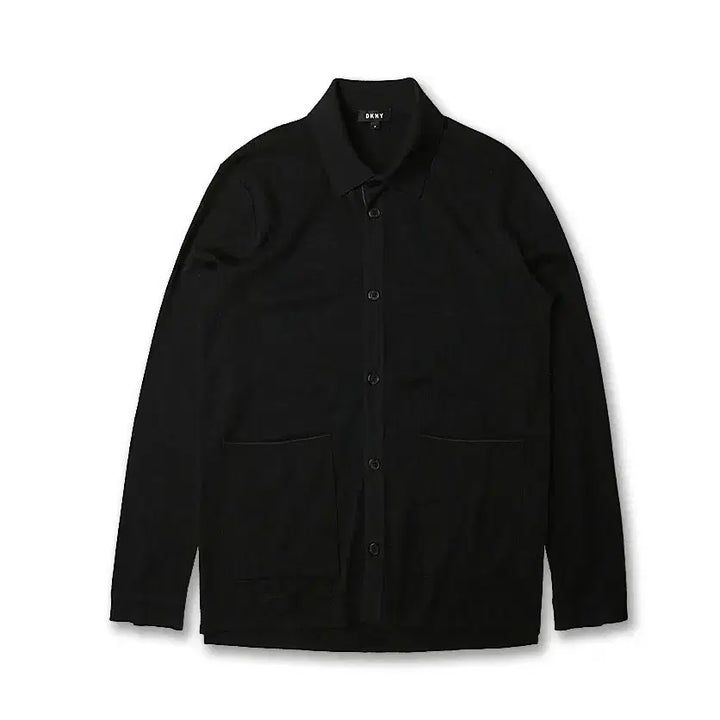 [BUNJANG] DKNY Charcoal Wool Knit Shirt / DKNY [DKNY] 차콜 울 니트 셔츠 한섬 라이센스