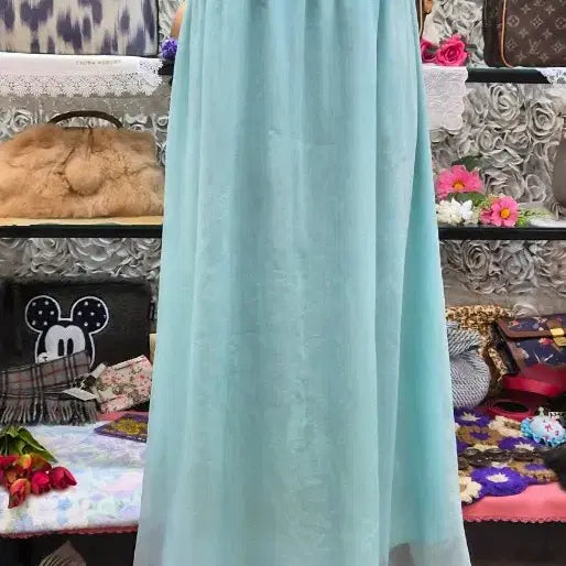 [BUNJANG] BYE BYE Sleeveless Long Dress / BYE BYE 끈나시 롱원피스 (66)