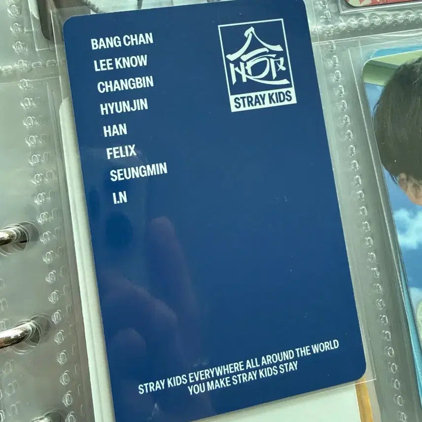 [BUNJANG] Stray Kids Seungmin Square Album Photocard / 스키즈 승민 네모 앨범 포카 판매